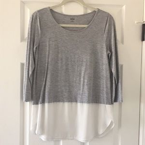 3/4 Sleeve Layered Top